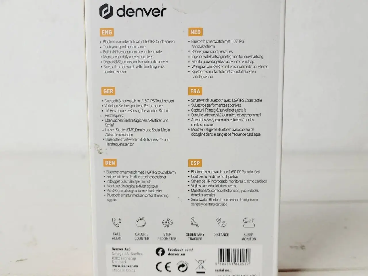 Billede 7 - ⭐️- Denver Smartwatch SW-181