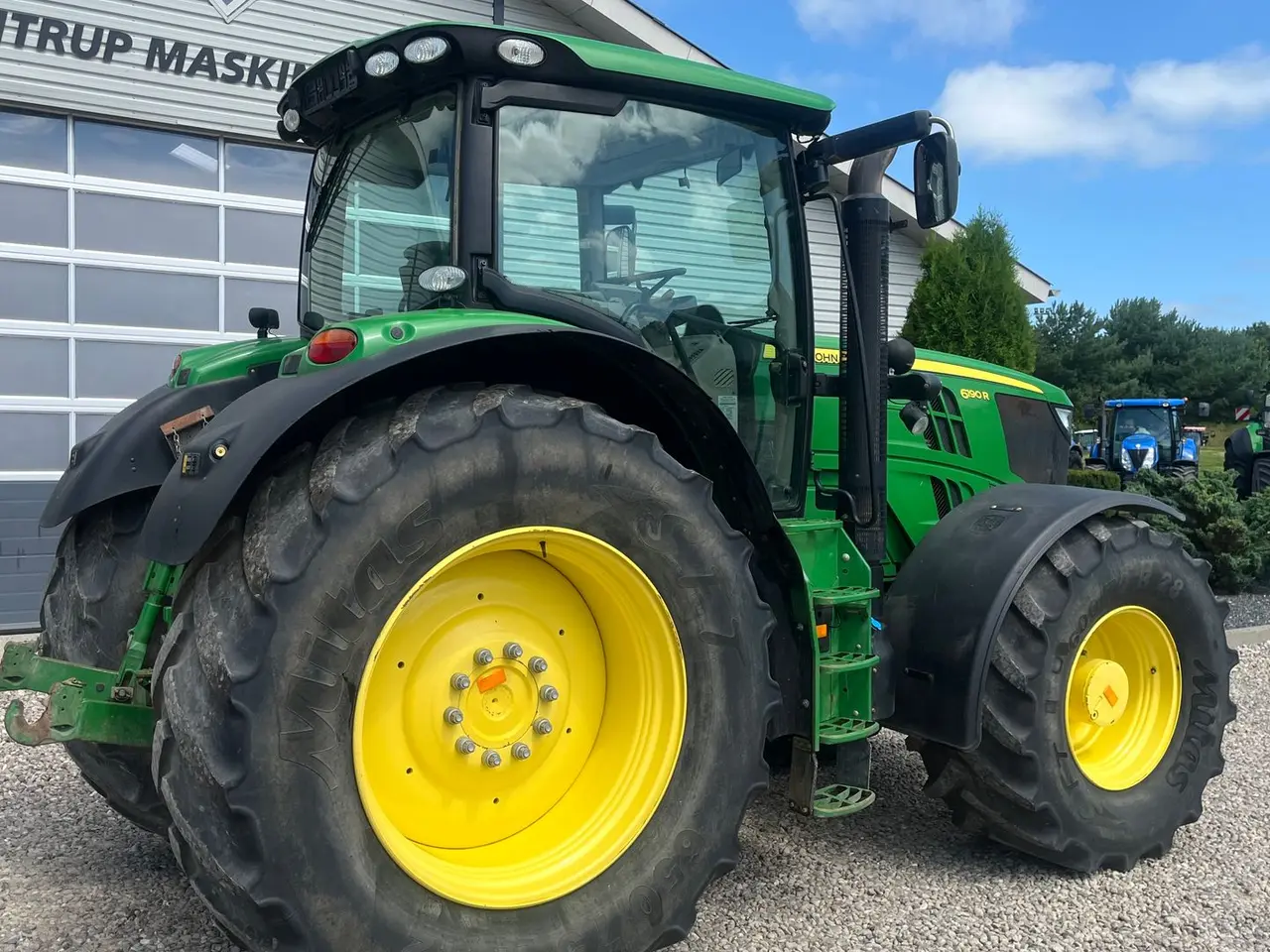 Billede 12 - John Deere 6190R Med luftanlæg & frontlift