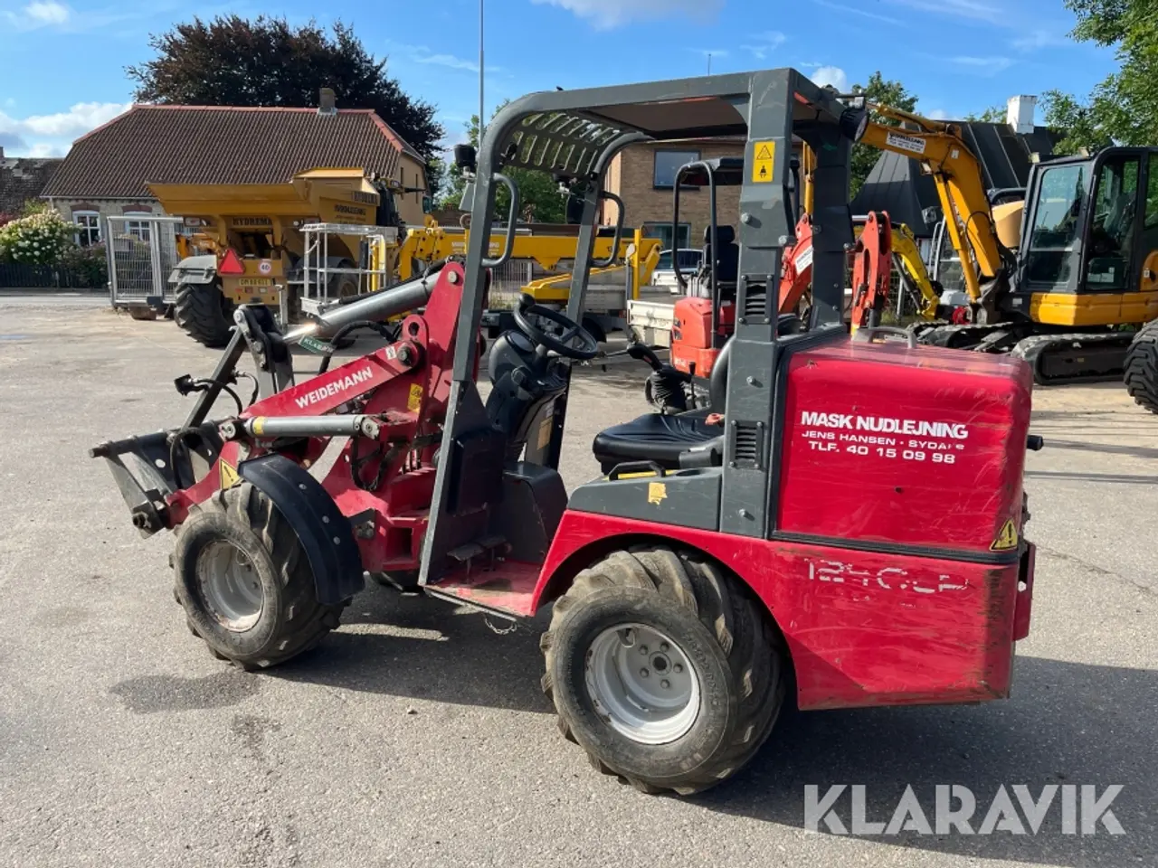 Billede 2 - Minilæsser Weidemann 1240 CX