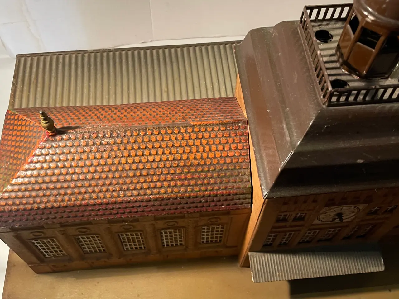Billede 5 - Gl. Märklin blikstation til spor 0 og 1