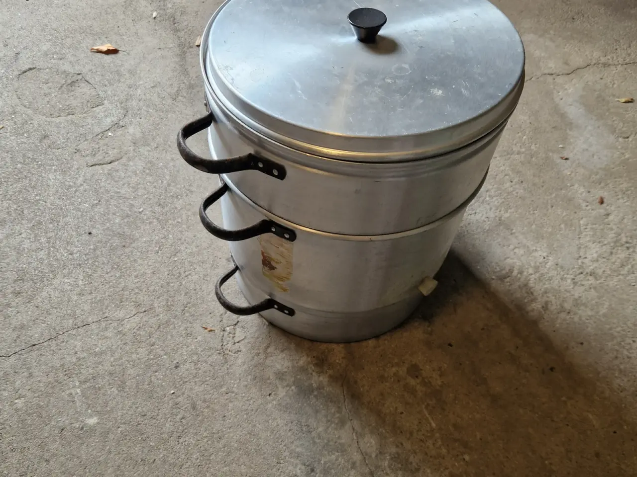 Billede 5 - Klassisk saftkoger i aluminium.