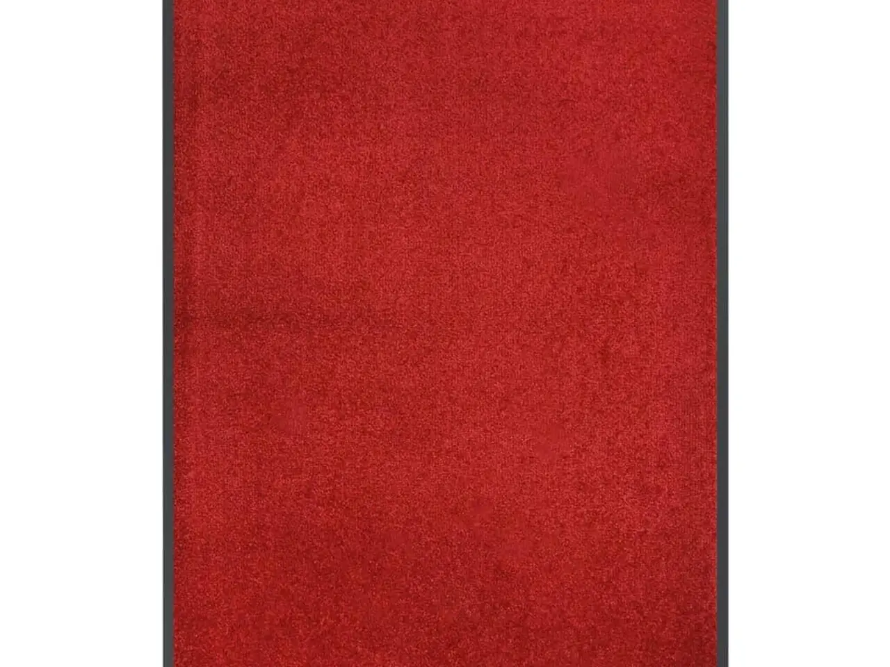 Billede 1 - Dørmåtte 80 x 120 cm rød entrémåtte