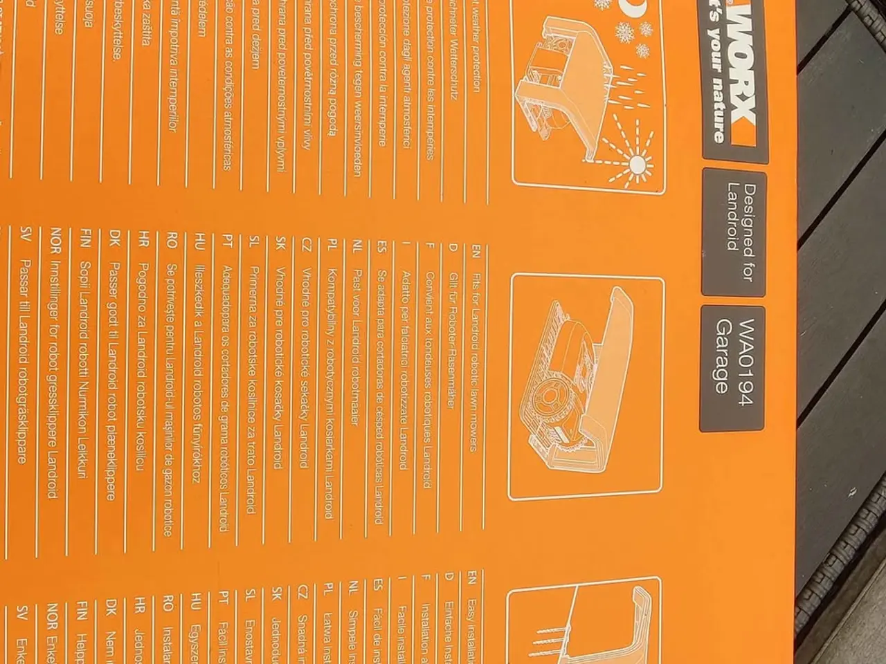 Billede 2 - Worx Garage WA0194 til robot