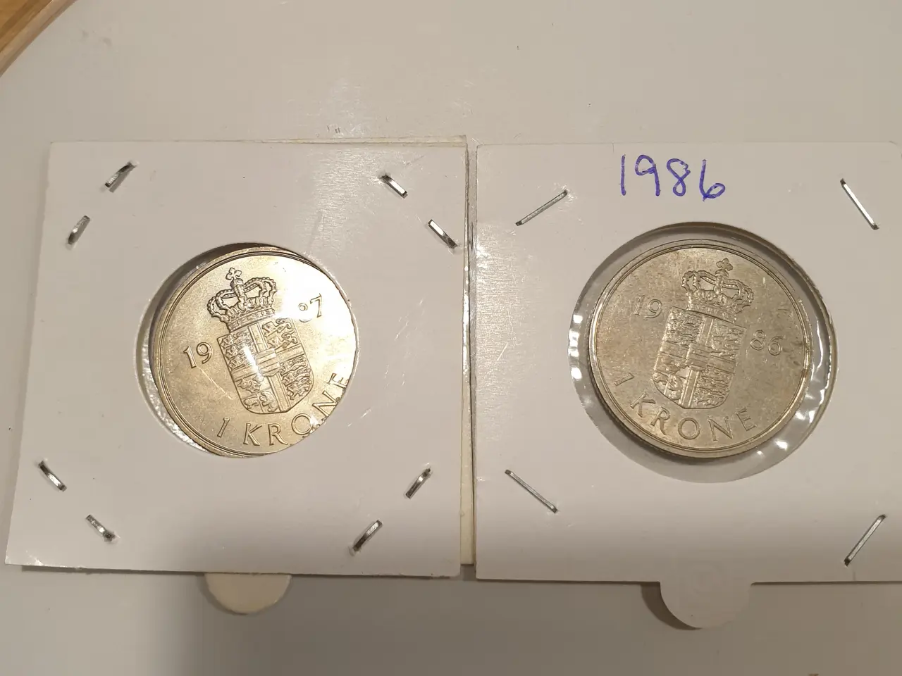 Billede 10 - 22 Forskellige 1 Kroner