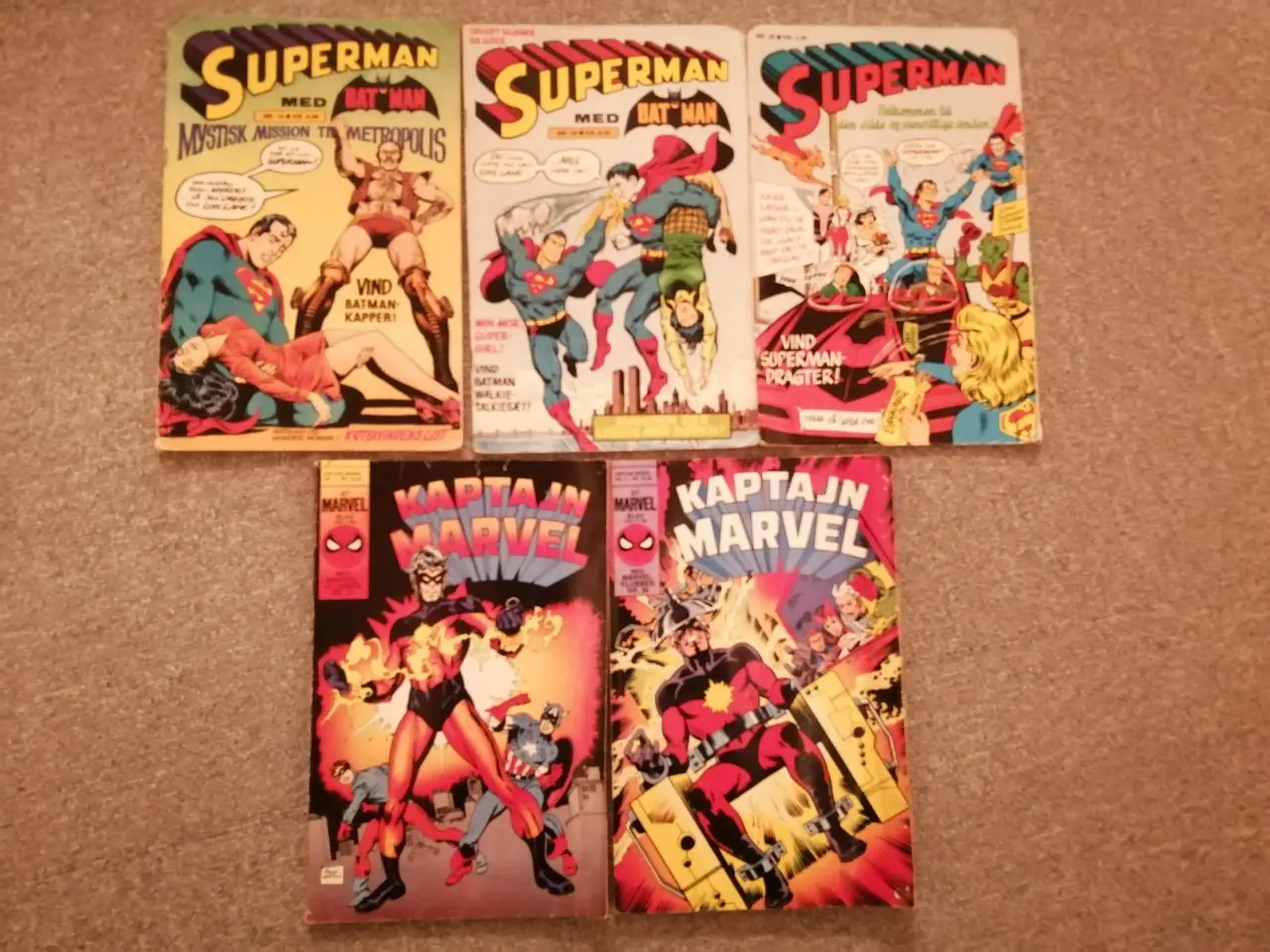 Billede 1 - Superman og Kaptajn Marvel