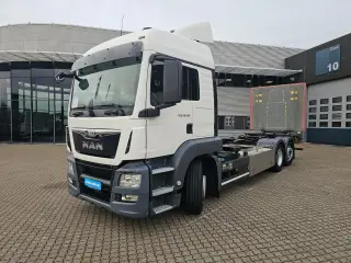 MAN TGS 26.500 6X2-4, Veksellad-Container