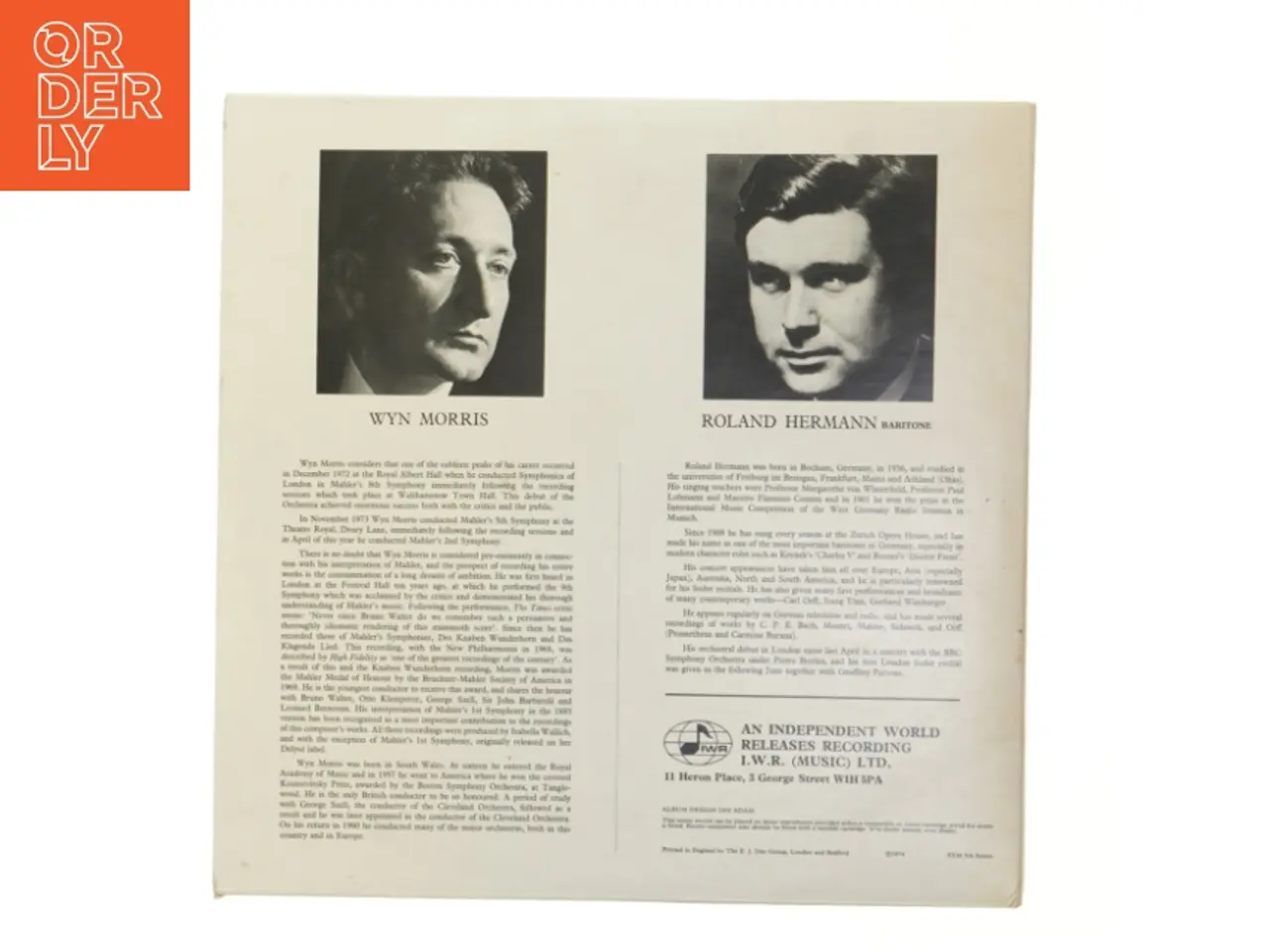 Billede 2 - Gustav Mahler Symphony No. 5 LP