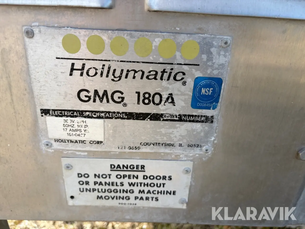 Billede 9 - Professionel kødhakker og røremaskine Hollymatic GMG 180A