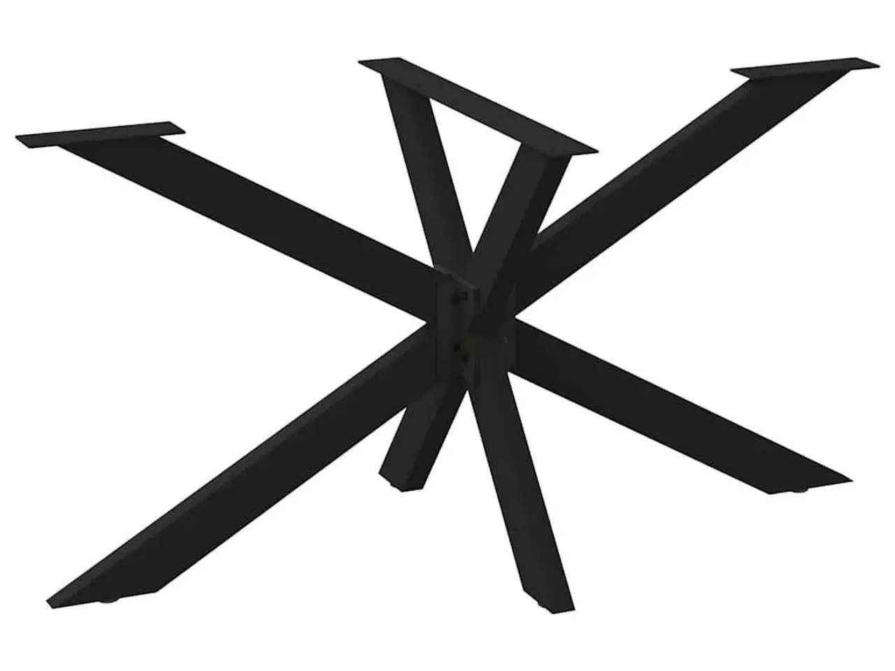 Billede 1 - Spisebordben edderkopformet sort 150x78x(72-73) cm stål