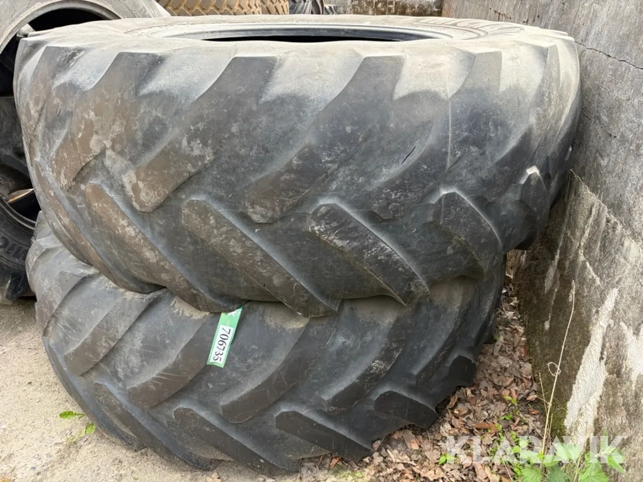 Billede 3 - Traktordæk Michelin Axiobib 710/75R42 - 2 styk