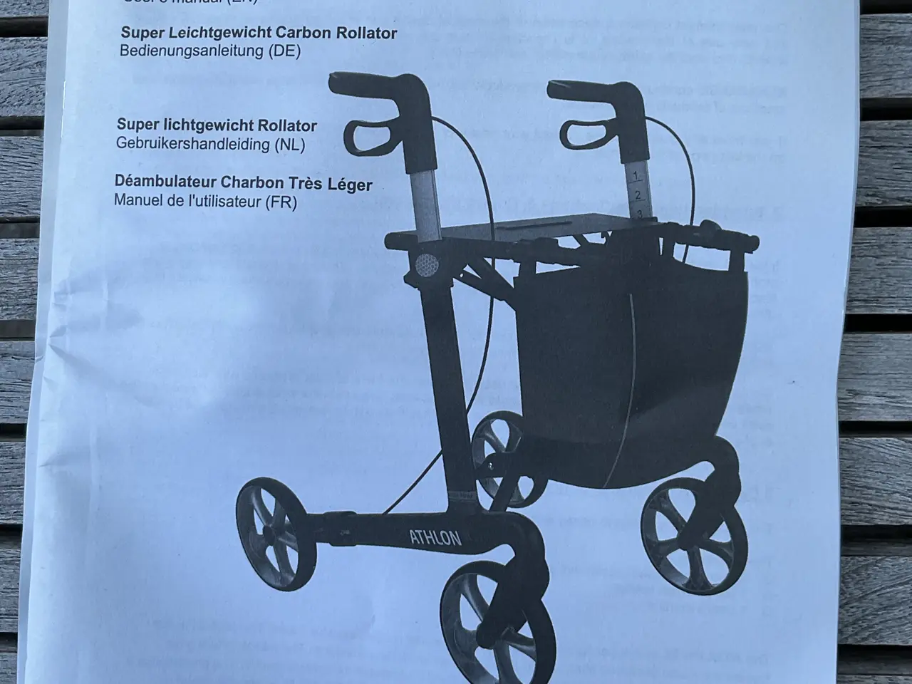 Billede 2 - Athlon sl rollator 