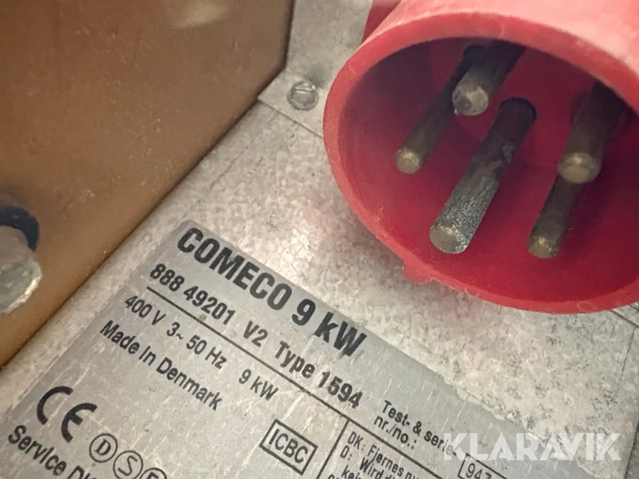 Billede 6 - Lot Varmeovn 400V Comeco
