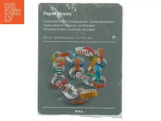 Papirstrimler til guirlander (str. 1,5 x 16 cm)