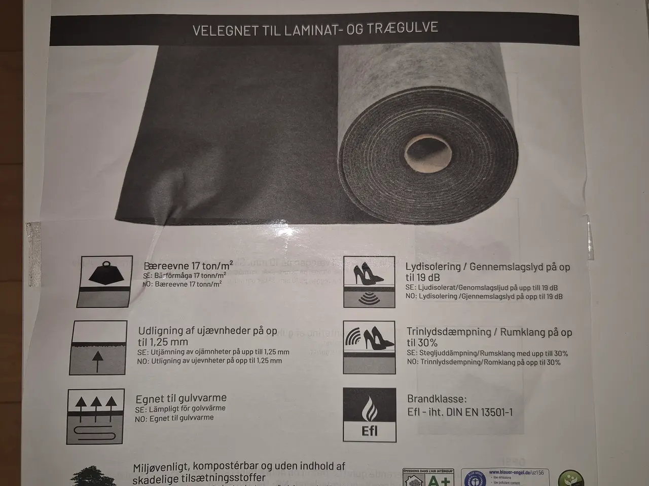 Billede 5 - Super flot laminat planke gulv
