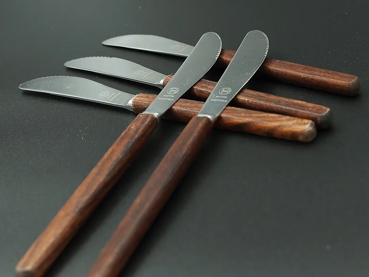 Billede 1 - Difa Sheffield, 5 smukke retro knive fra 70'erne