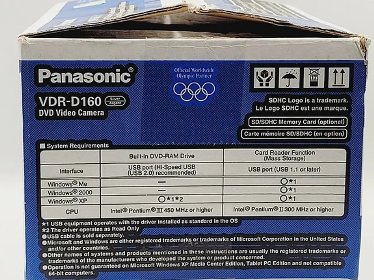 Billede 5 - VIDEOKAMERA: Panasonic VDR-D160 DVD Videokamera