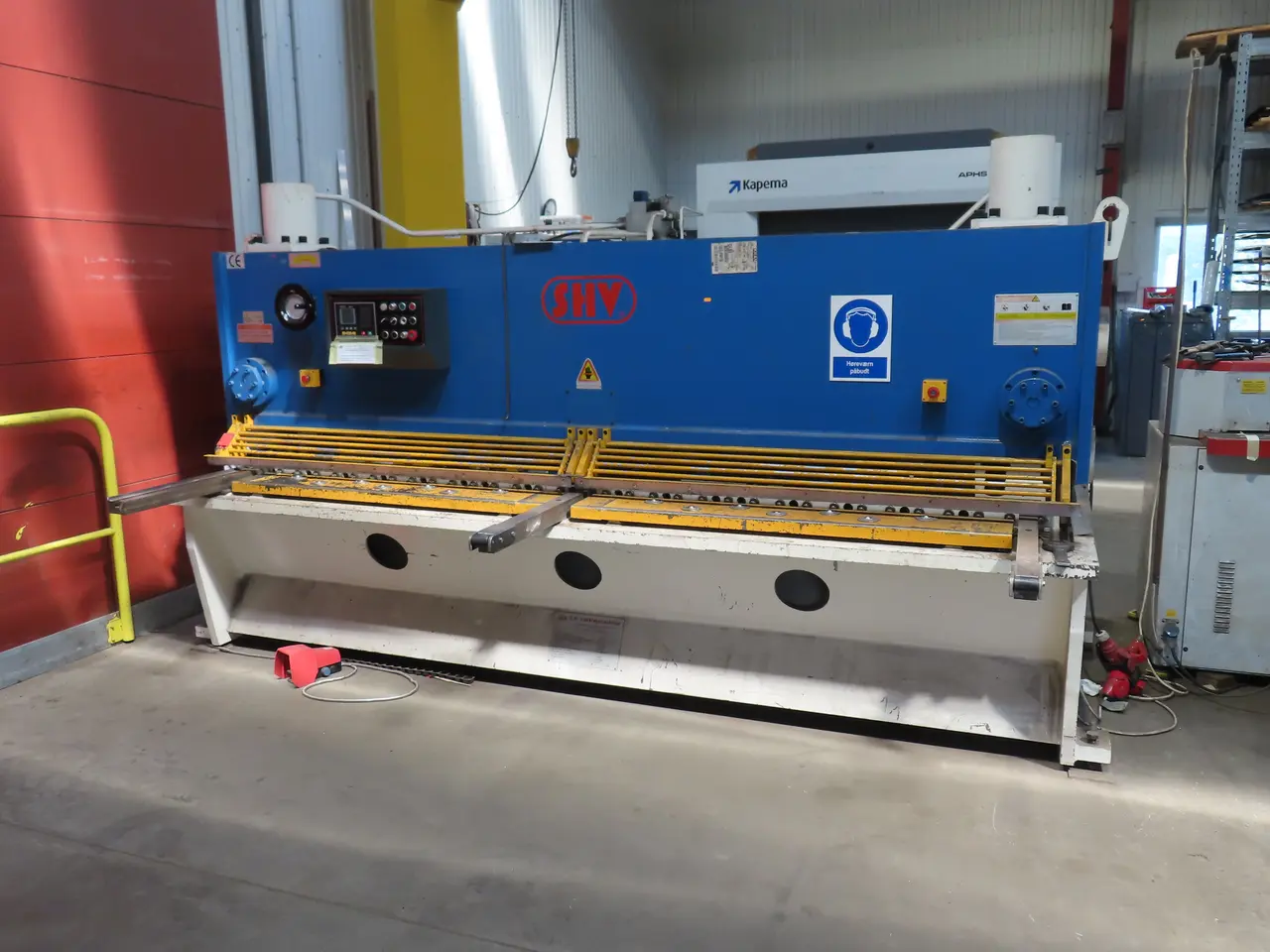 Billede 1 - Pladesaks SHV SG-10/3200