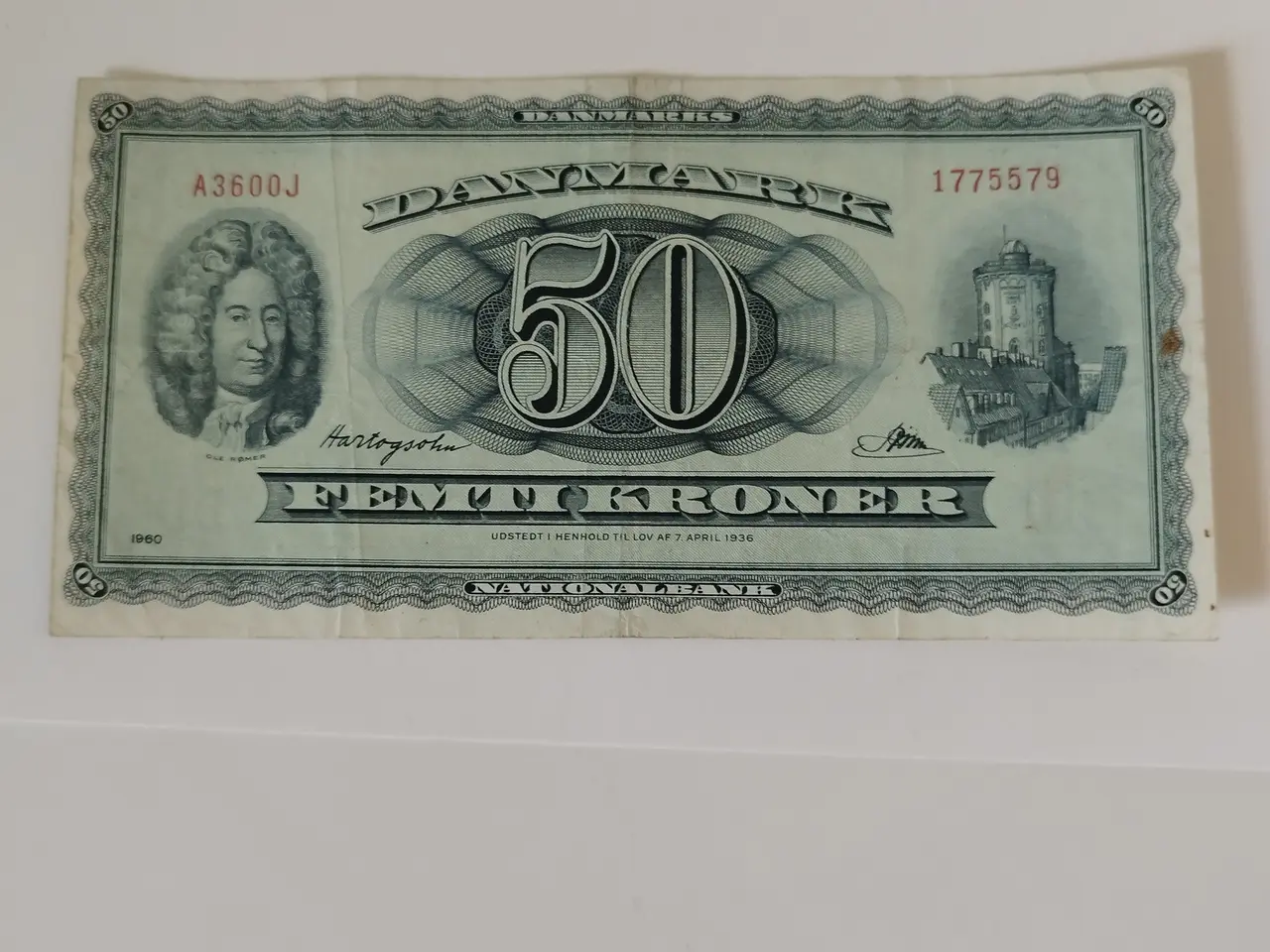 Billede 1 - 50 Kroner fra 1960