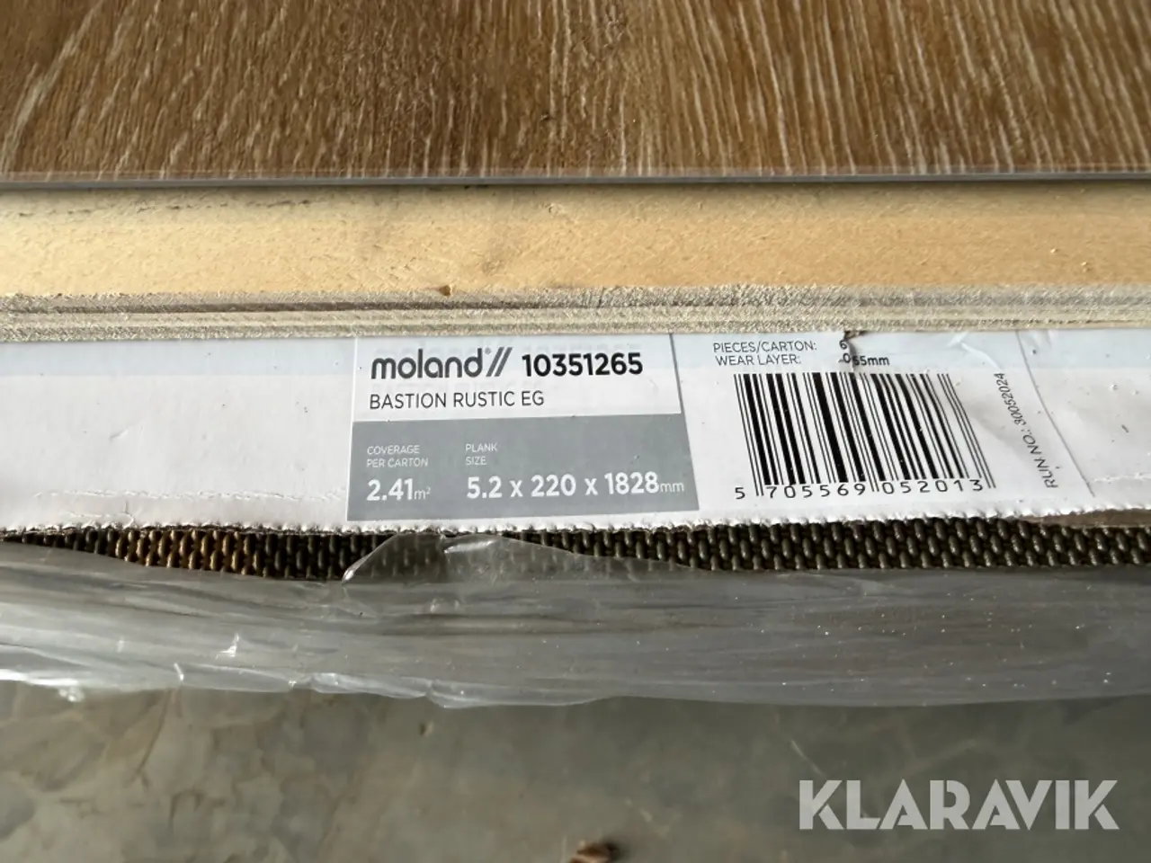 Billede 9 - Gulv Moland Bastion Wideplank Design Eg Rustik 50,61 m2