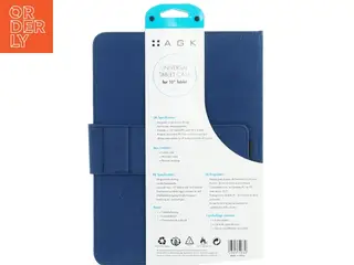 Universal tabletetui til 10" tablet fra Agk (str. 27x20 cm)