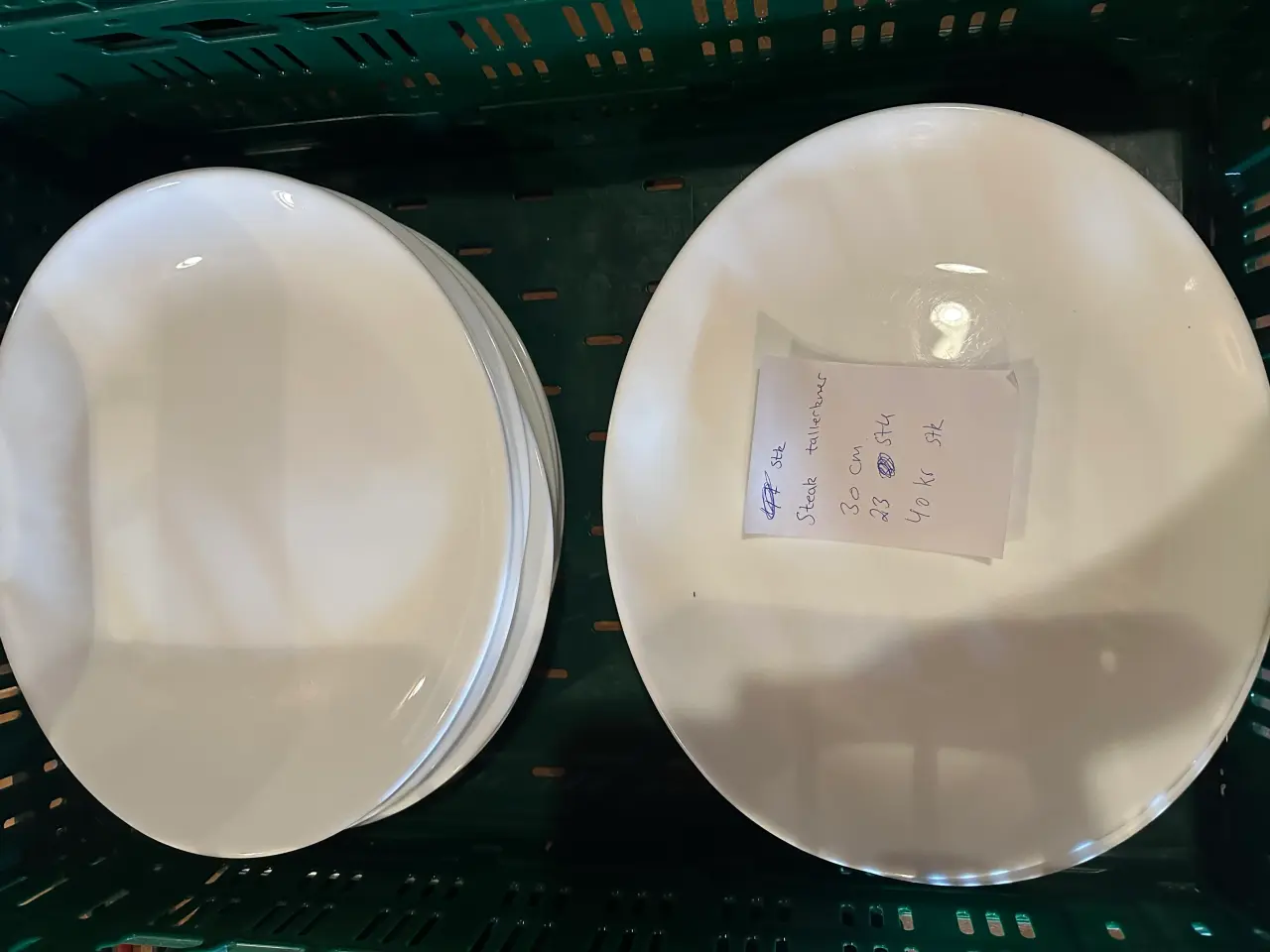 Billede 1 - Steaktallerkener