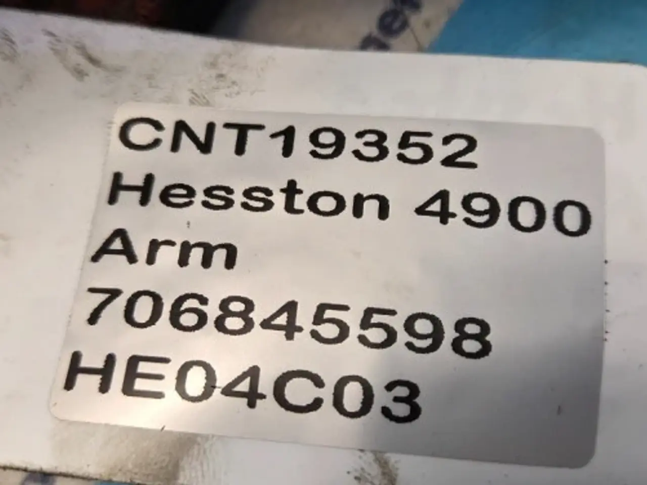 Billede 4 - Hesston 4900 Arm 706845598
