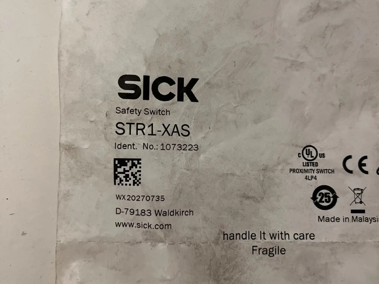 Billede 4 - SICK STR1-XAS RFID Safety kontakt Actuator 1073223