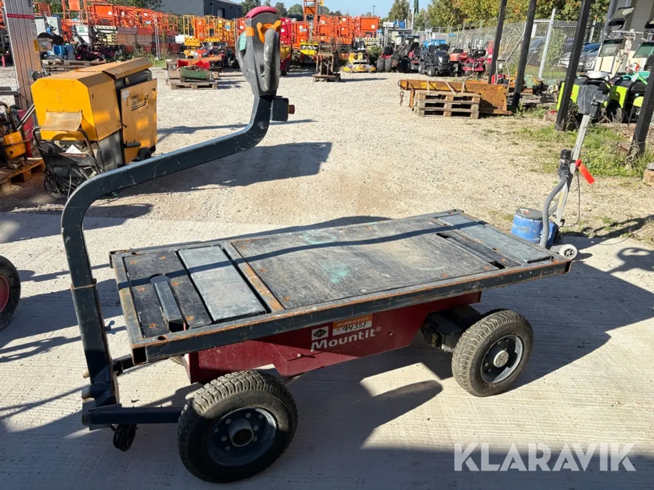 Billede 1 - Transportvogn Mountit Transit Trolley med elektrisk løft