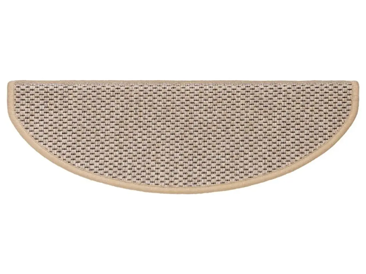 Billede 6 - Selvklæbende trappemåtter i sisal-look - 15 stk., lys beige, 65×21×4 cm