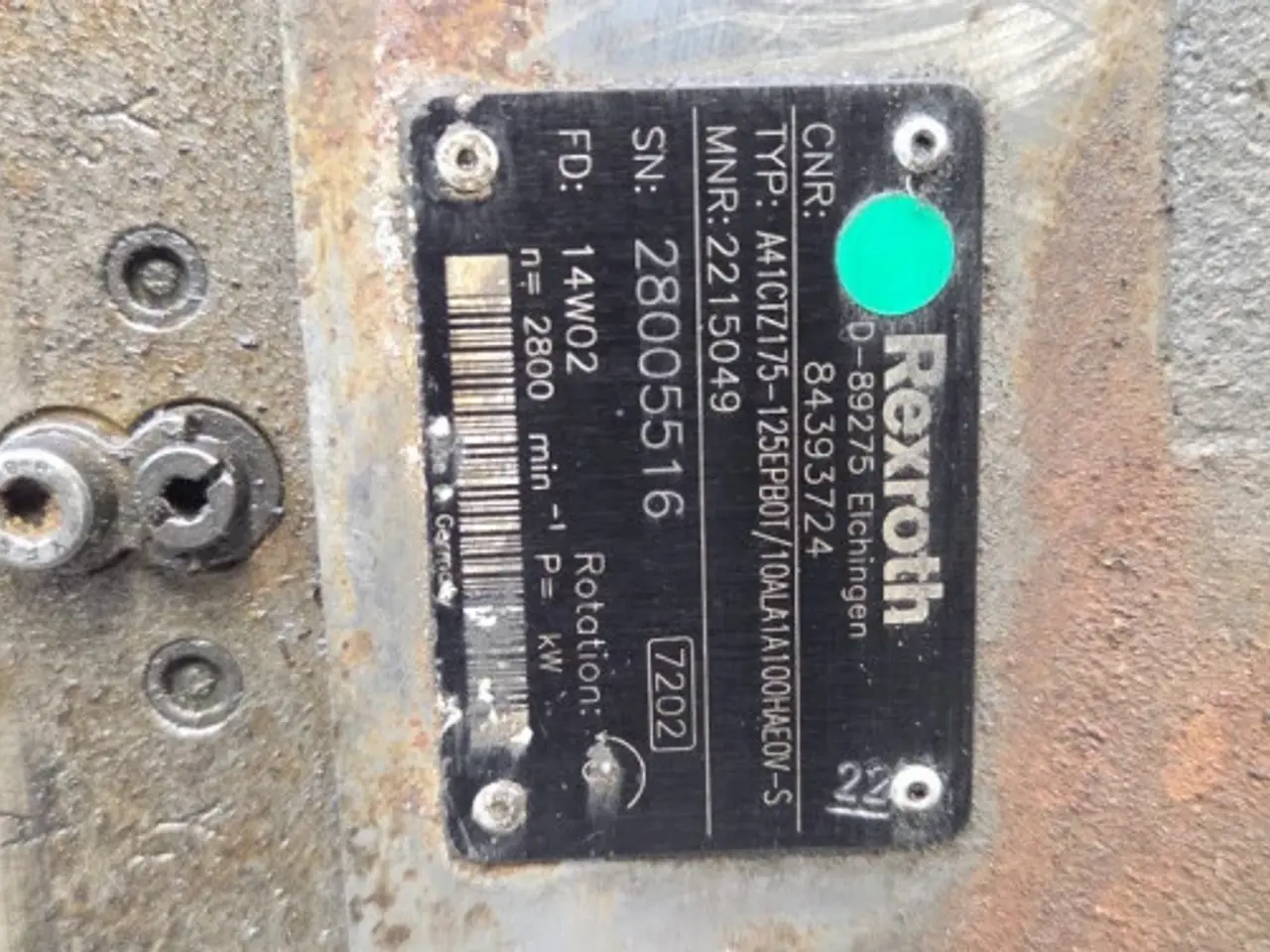 Billede 11 - New Holland T8.320 Hydrostatisk Pumpe 84393724