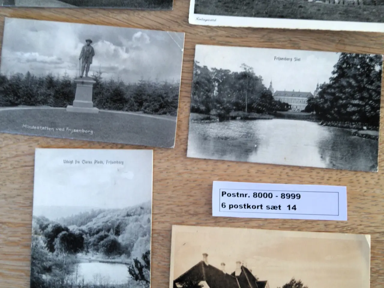 Billede 4 - 38 postkort by & egnskort postområde 8000 – 8990 