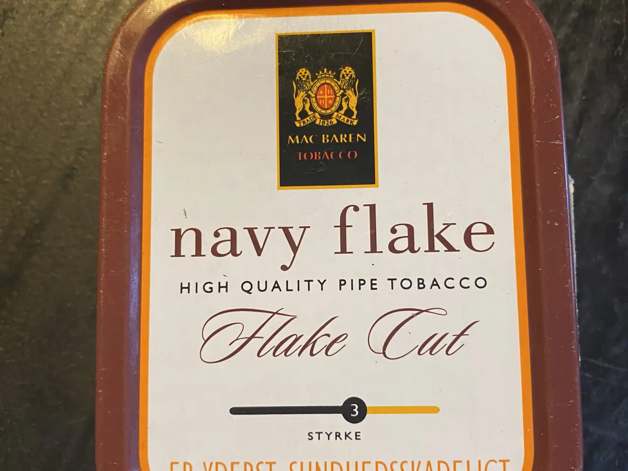 Billede 3 - Retro dåse navy flake