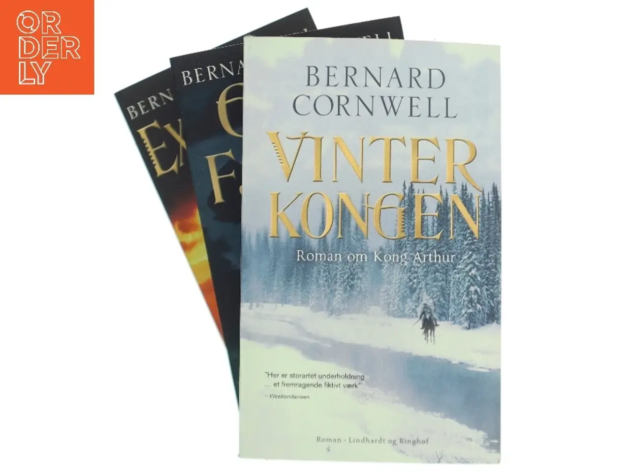 Billede 1 - Sagaen om Kong Arthur - Vinterkongen, Guds fjende og Excalibur af Bernard Cornwell (Bind 1-3)