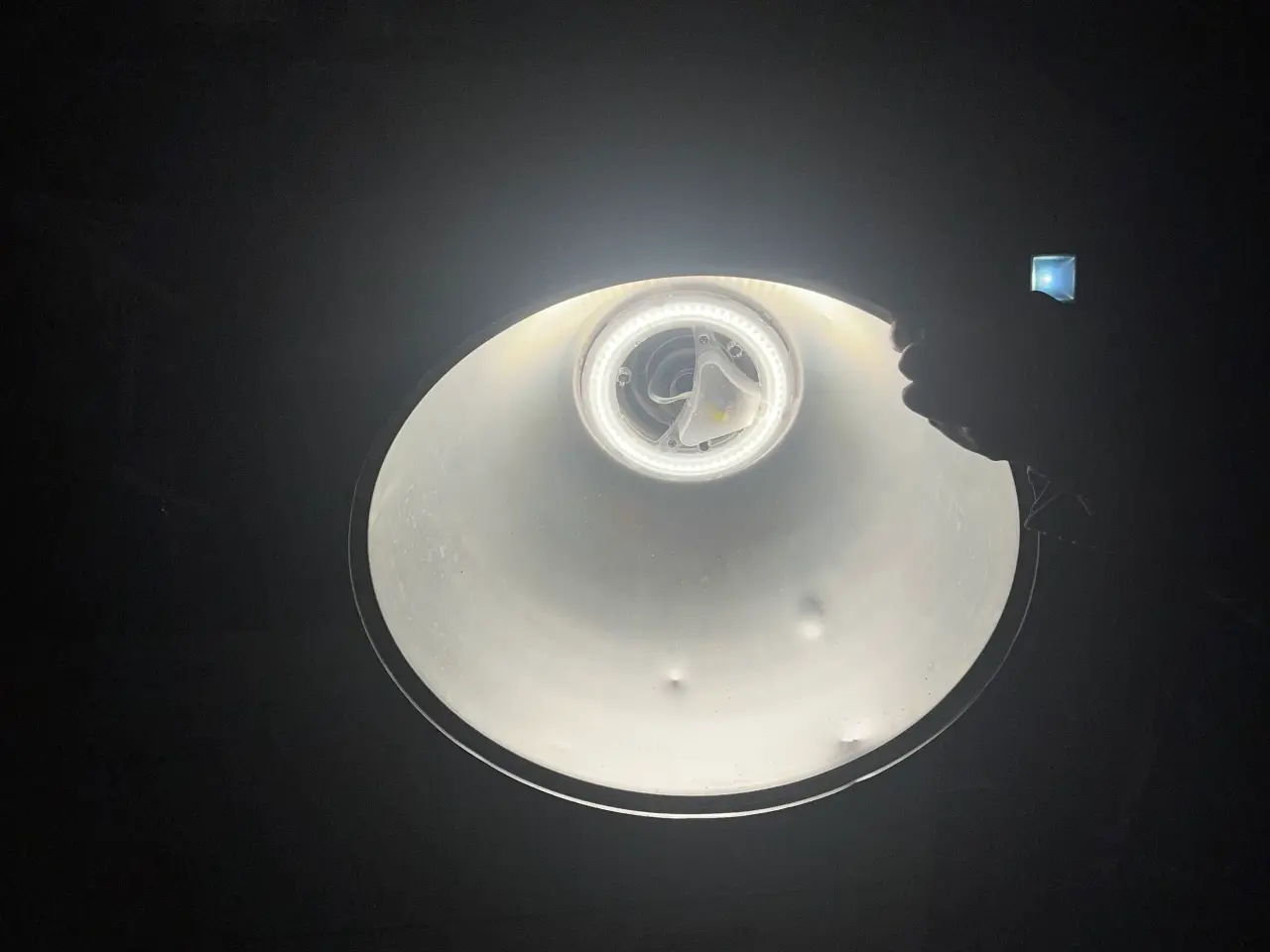 Billede 2 - Indrustri lampe stor