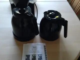 Melitta kaffemaskine med 2 termokander