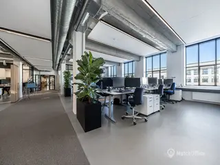 Kontor i Den Kreative Firkant. med plads til 65 arbejdspladser
