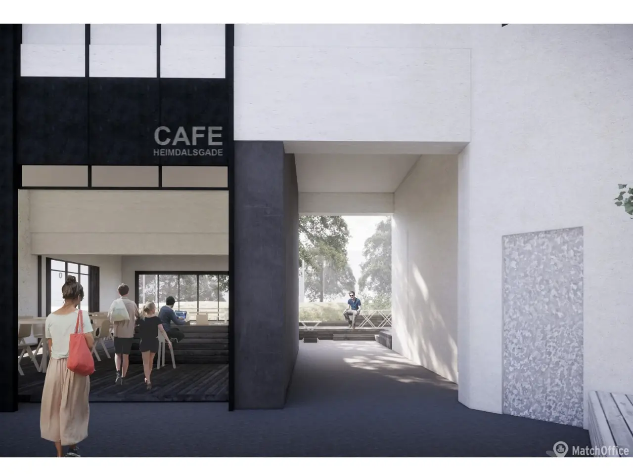 Billede 1 - Cafe Heimdalsgade - Superkilen
