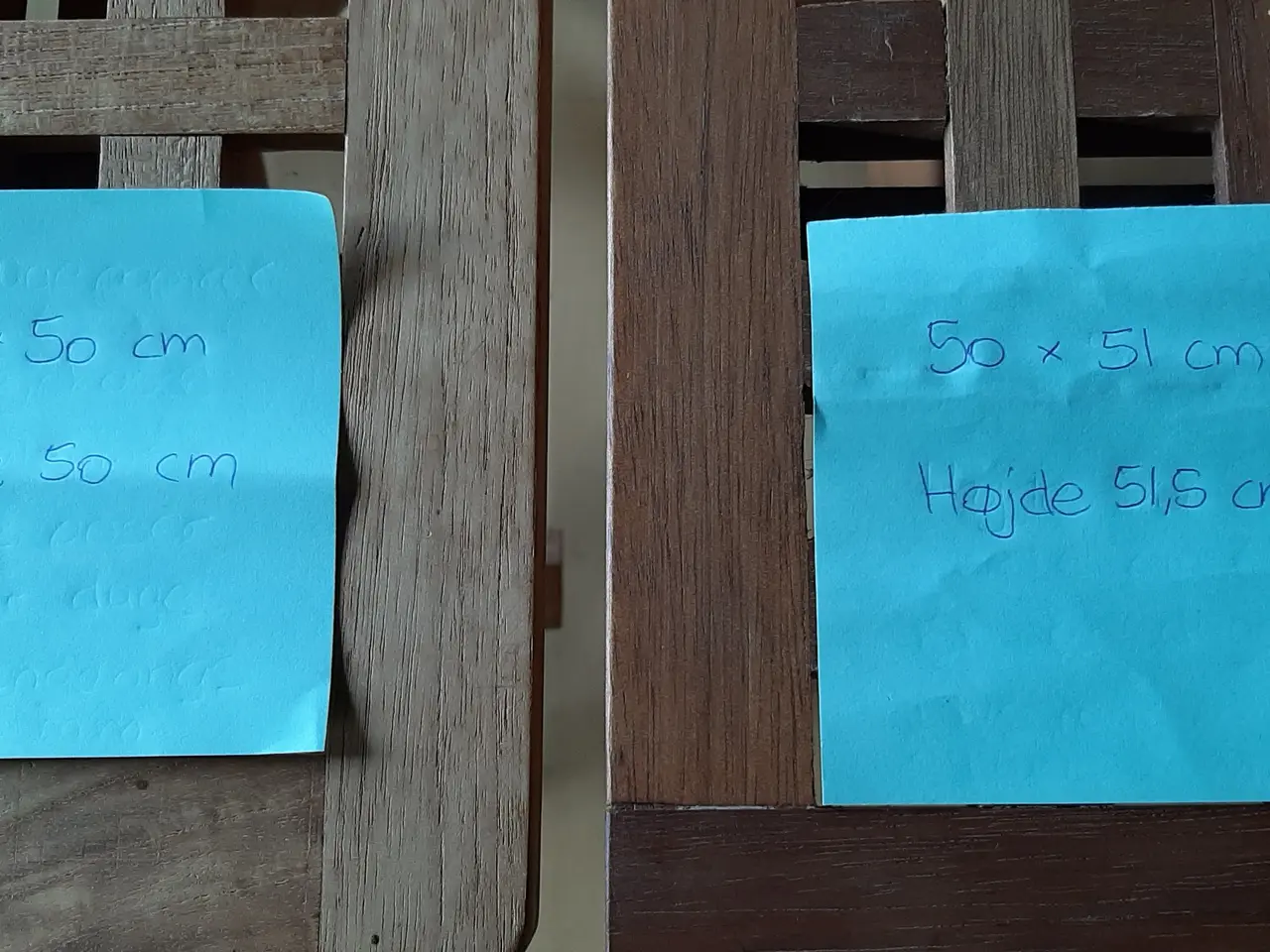 Billede 8 - Klapborde I teaktræ