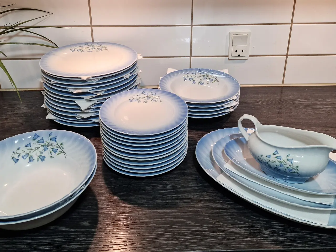 Billede 10 - Christineholm "Blå Ur", 37 dele.