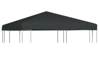 Pavillontopdække 310 g/m² 3 x 3 m grå