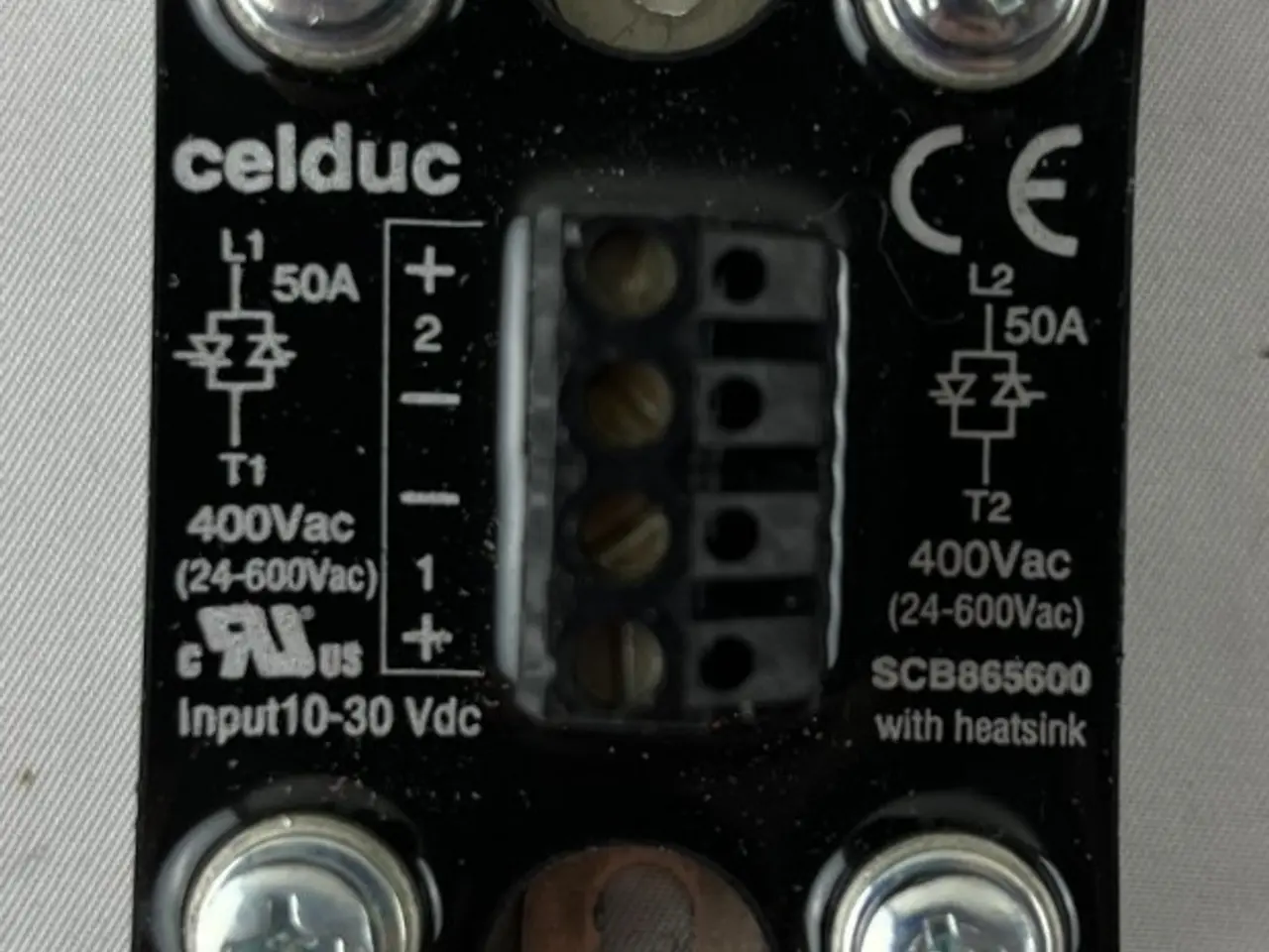 Billede 1 - Celduc SCB865600 Solid State relæ 2‑Phase 50A