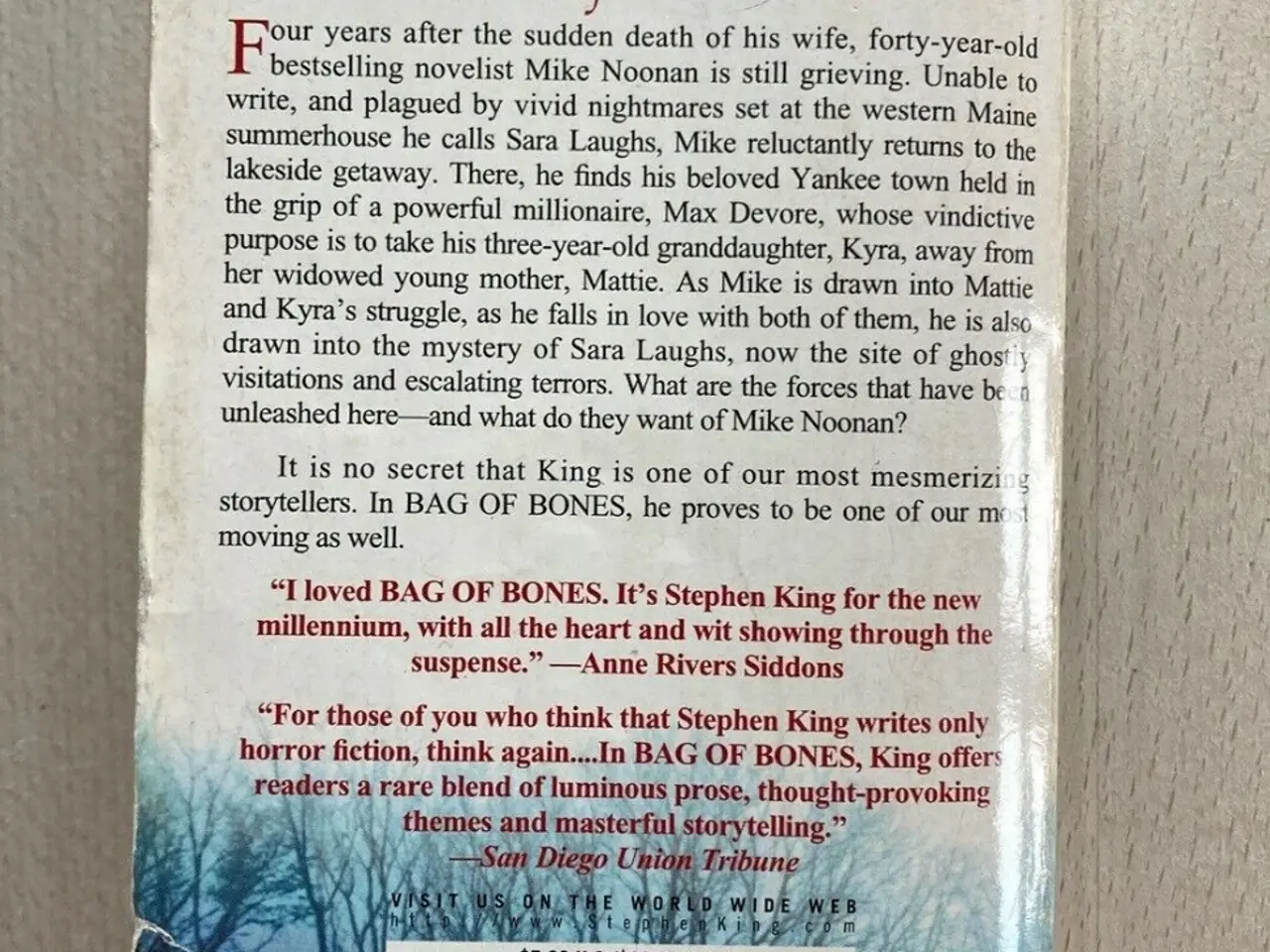 Billede 2 - Bag of bones, Stephen King