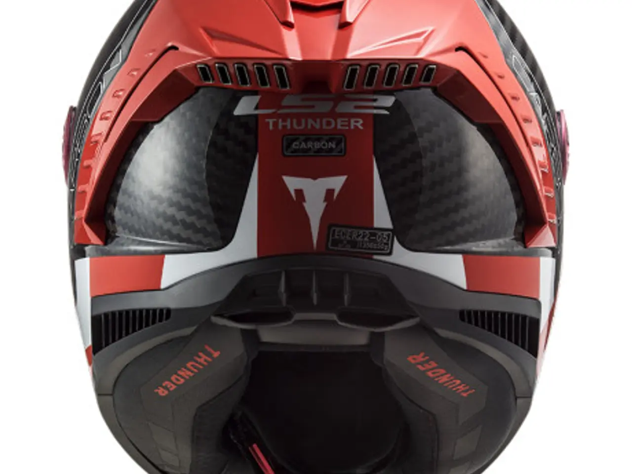 Billede 5 - LS2 THUNDER C RACING1 RED WHITE - før 4.199