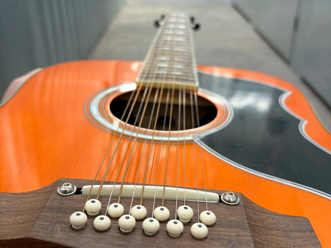 Billede 5 - 12 strenget halv akustisk guitar