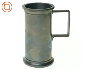 Krus i metal fra JH (str. 13 x 7 cm)