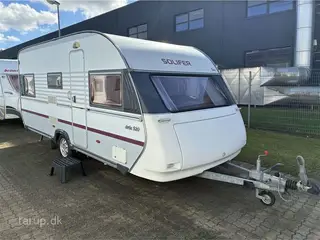 2008 - Solifer Artic 520 MH ALDE centralvarme, enkeltsenge, Truma SE mover, alufælge, cykelstativ