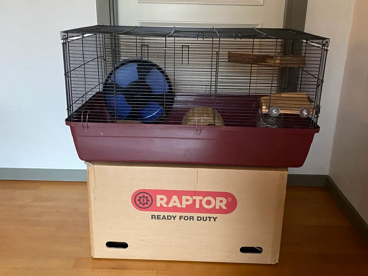 Billede 1 - Hamsterbur med tilbehør