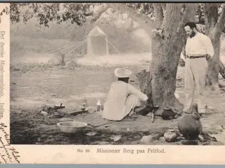 Det danske Missionsselskab - Missionær Berg på Feltfod - Indien - Missioner - Brugt