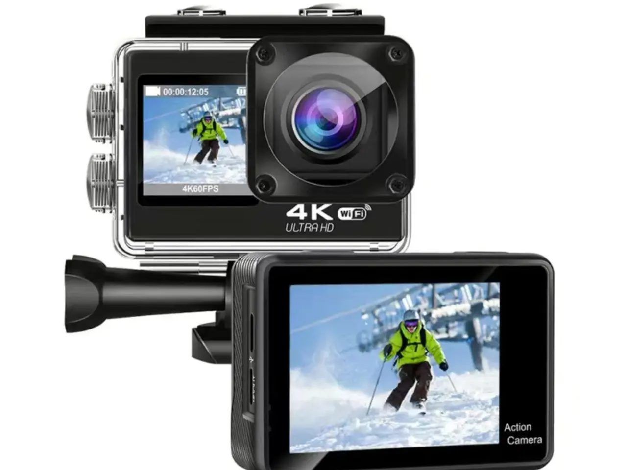 Billede 3 - Uåbnet Sports kamera WiFi 4K/60FPS