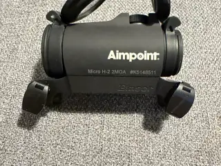 Aimpoint Micro H-2 med Blasermontage
